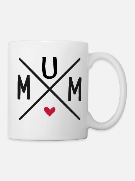 Mum - Tasse - Weiß