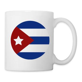 Cuba flag - Mug - white - Right
