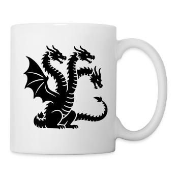 dragon - Mug blanc - blanc - Droite