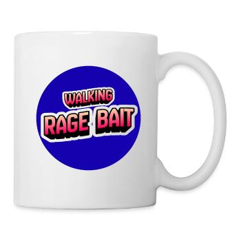 Walking Rage Bait  - Tasse - Weiß - Rechts