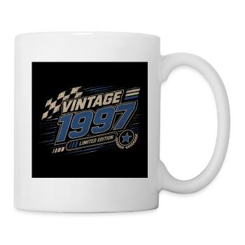 Vintage 1997 – Racing Limited Edition Design - Mug - white - Right