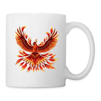 Phoenix Fire Bird - Mug - white - Right