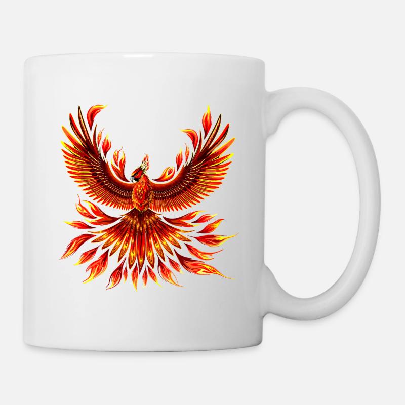 Phoenix Fire Bird - Mug - white