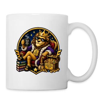 König des Mindsets - Tasse - Weiß - Rechts