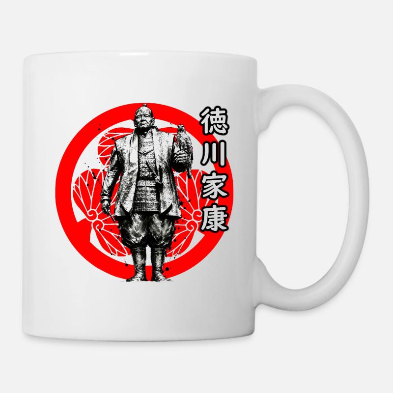 Tokugawa Ieyasu - Mug blanc - blanc