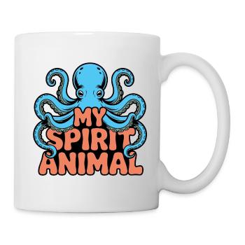 Oktopus Spirit - Mug blanc - blanc - Droite