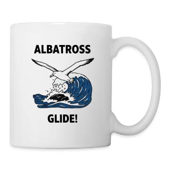 Albatros, Heuler, Seegleit-Albatros - Tasse - Weiß - Rechts