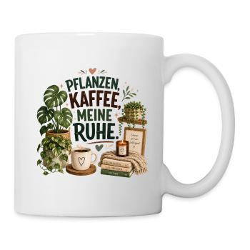 Plants - Coffee - Tranquility - Mug - white - Right