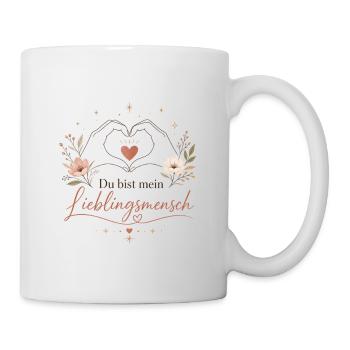 Tu es ma personne préférée - Mug blanc - blanc - Droite