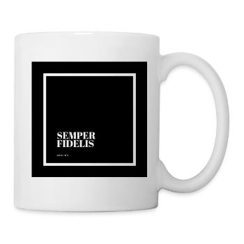 Semper Fidelis - Toujours loyal - Mug blanc - blanc - Droite