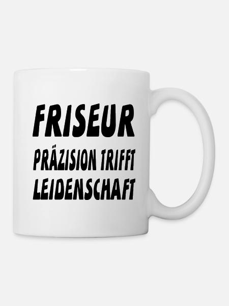 Friseur - Tasse - Weiß