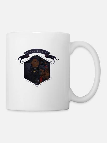 We can roll it ! Black - Mug blanc - blanc