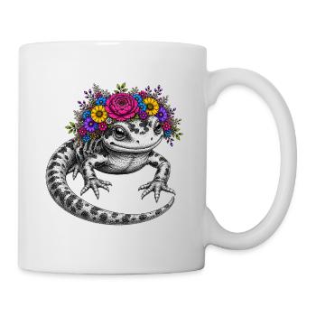 Flora Salamander Wreath - Mug - white - Right