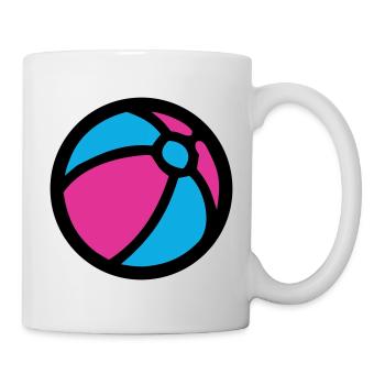 Water Polo Beach Summer Icon - Mug - white - Right