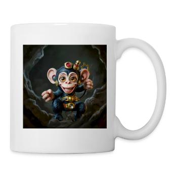 Combinaison steampunk aventureuse - Mug blanc - blanc - Droite