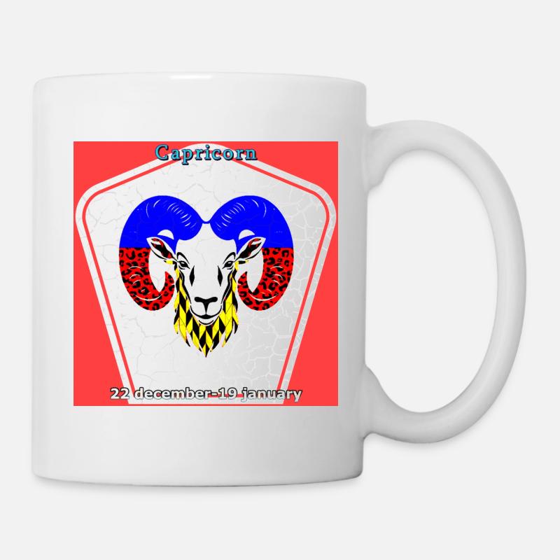 Capricorn - Mug - white
