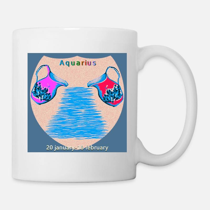 Aquarius - Mug - white