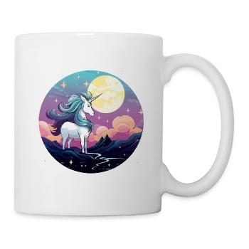 Moonlit Night Unicorn Magic - Mug - white - Right