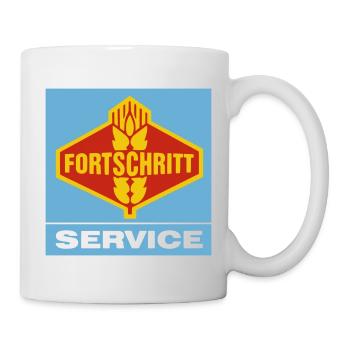 Fortschritt_DDR_Service_3 - Tasse - Weiß - Rechts