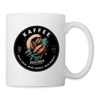 Fuel Coffee - Kaffee modern - Tasse - Weiß - Rechts