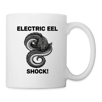 Anguille Électrique Shock Eel - Mug blanc - blanc - Droite