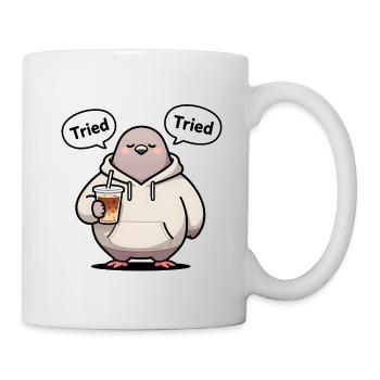 Pigeon Chubby “I Tried” - Mug - white - Right
