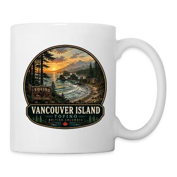 Vancouver Island Tofino Canada Vacations Travel - Mug - white - Right