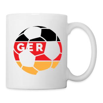 GER Football Fan Ball Design - Mug - white - Right