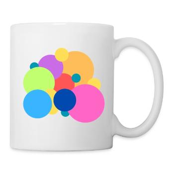 Playful Color Dots - Mug - white - Right
