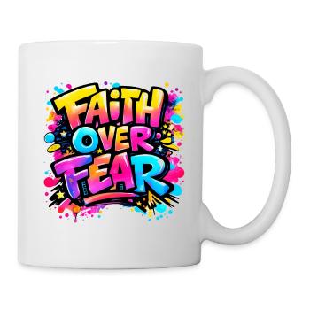 Faith_over_Fear - Mug - white - Right