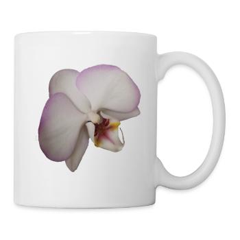 Elegant_Pale_Lavender_Phalaenopsis_Moth_Orchid - Mug blanc - blanc - Droite
