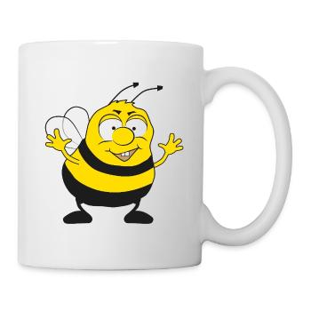 Brummy, the cool bumblebee - Mug - white - Right