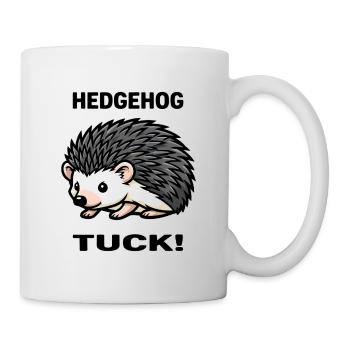 Hedgehog Hedgehog Hedgehog Thorns Garden - Mug - white - Right