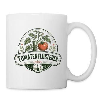 Tomatenflüsterer - Tasse - Weiß - Rechts