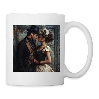 Victorian Mask Romanticism - Mug - white - Right