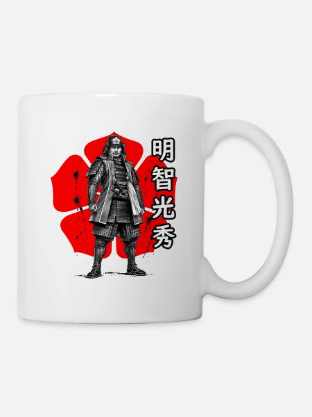 Akechi Mitsuhide, le shogun de treize jours - Mug blanc - blanc
