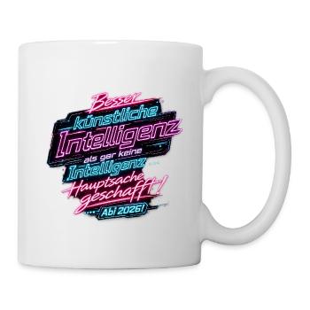 Abi 2026: Künstliche Intelligenz - Tasse - Weiß - Rechts