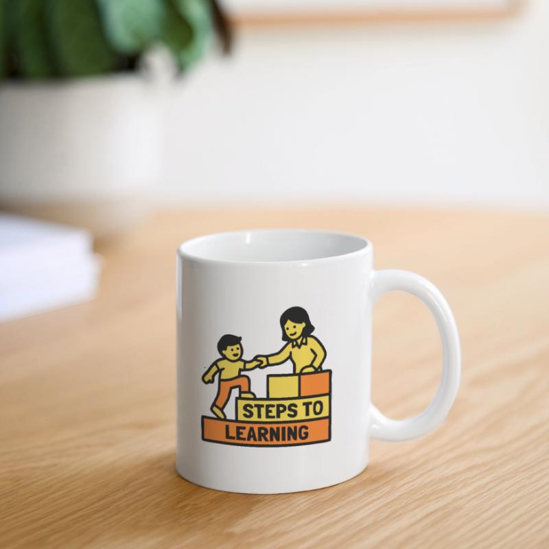 Steps to Learning School Logo Mug