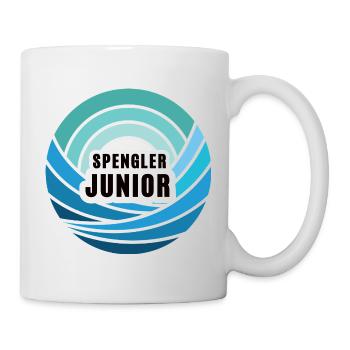 Spengler Junior Nachfolger Sohn Kind Junge - Tasse - Weiß - Rechts
