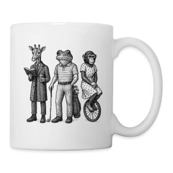 Trio of Anthropomorphic Friends - Mug - white - Right