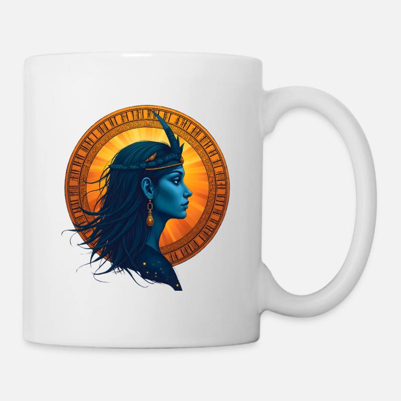 Ishtar s’éveille – Divin sumérienne - Mug blanc - blanc