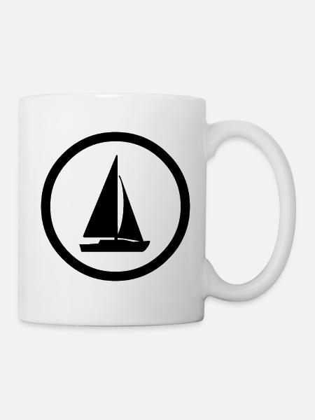 Segeln - Tasse - Weiß