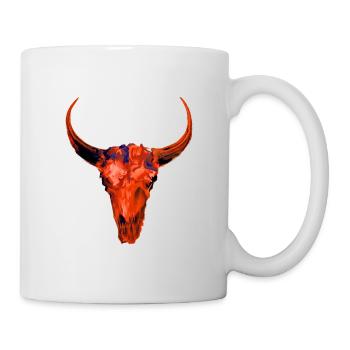 Feuerroter Bullenkopf - Mug blanc - blanc - Droite