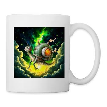 Stellar Snail of Steam and Light - Mug - white - Right