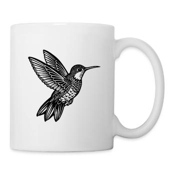 Colibri - Mug blanc - blanc - Droite