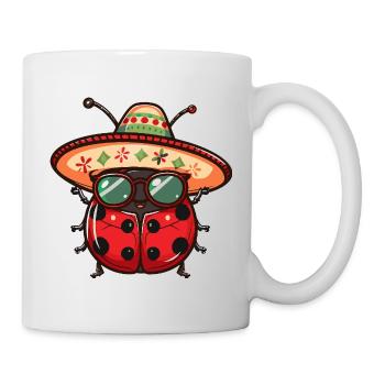Ladybug Sombrero - Mug - white - Right