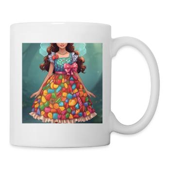 Candy Dress Fantasy Lady - Mug - white - Right
