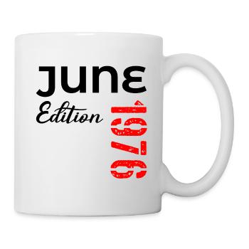50e anniversaire juin 1976 - Mug blanc - blanc - Droite