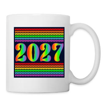 Rainbow Year 2027 - Mug - white - Right