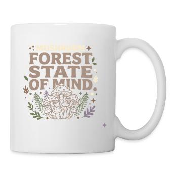 Don de Fée Forêt de Fées Champignons du Fairycore - Mug blanc - blanc - Droite